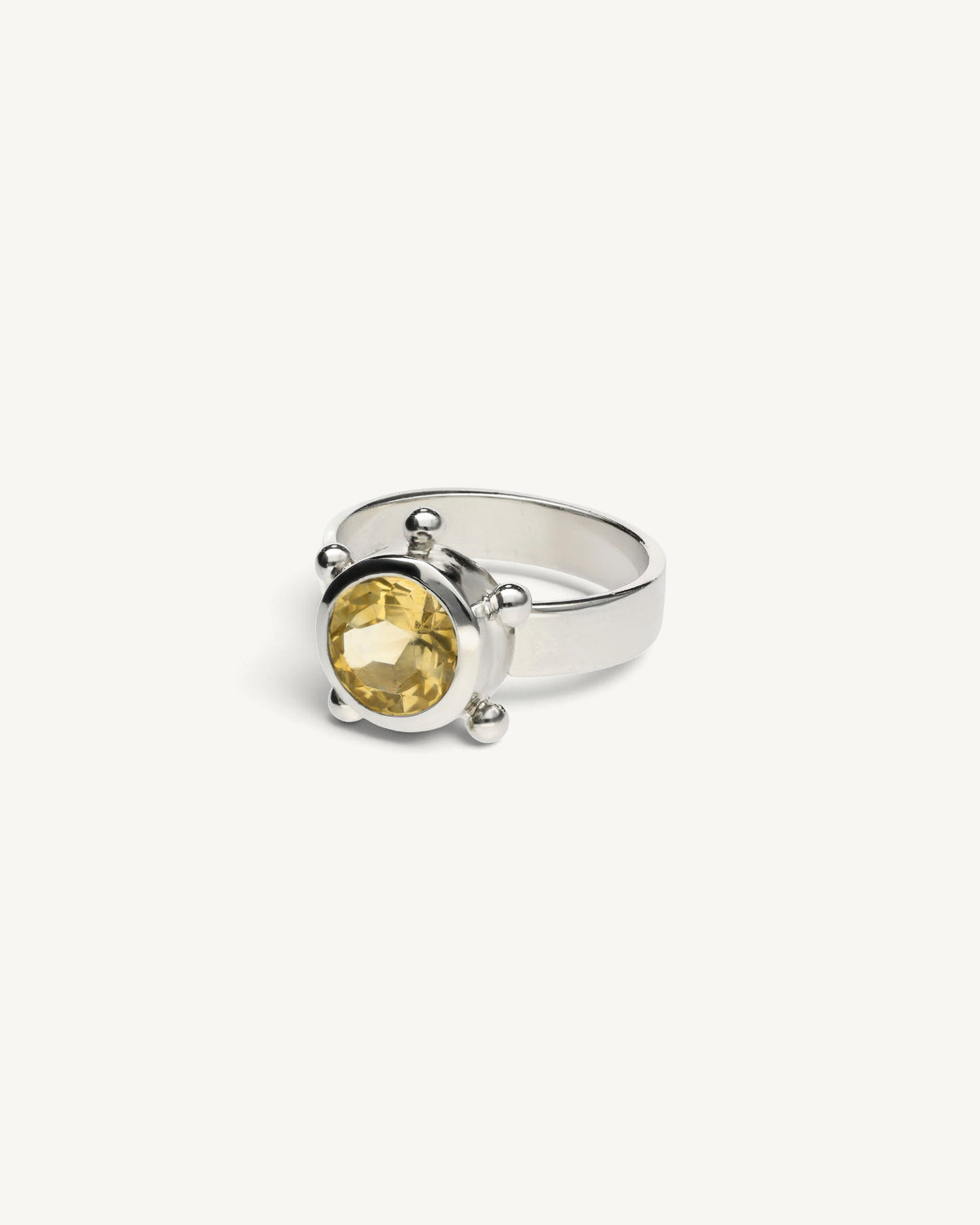 Anillo Solis - Citrino