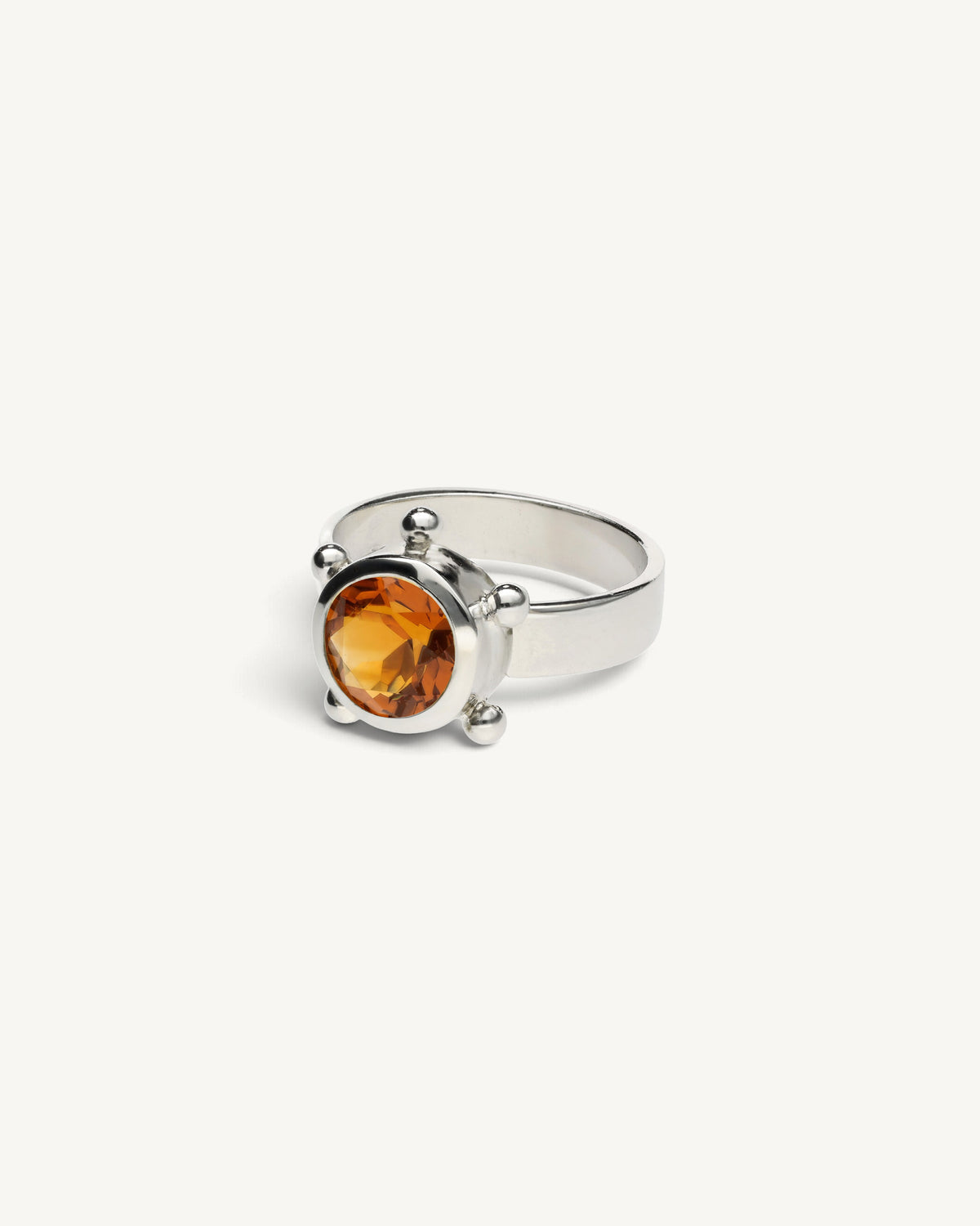 Anillo Solis - Citrino