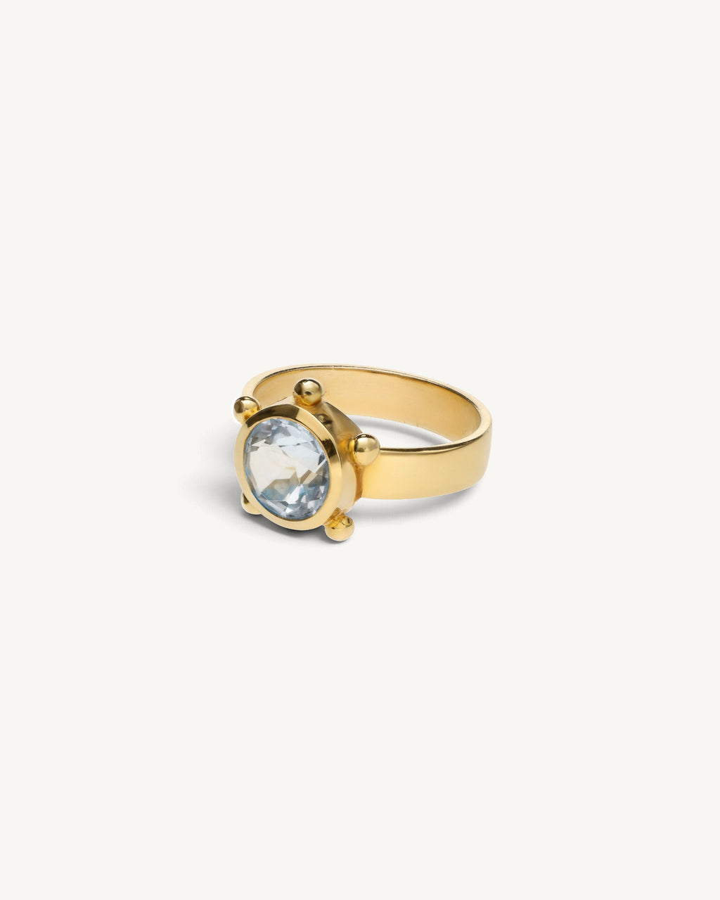 Anillo Solis Gold - Topacio