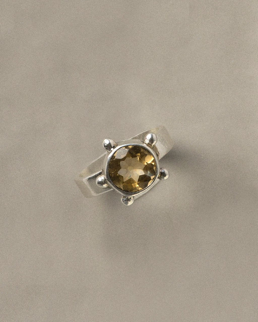 Anillo Solis - Citrino