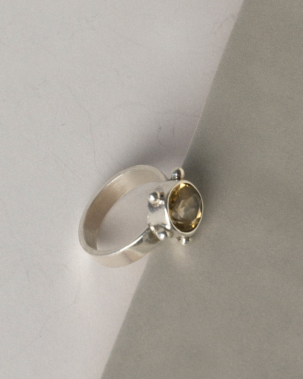 Anillo Solis - Citrino