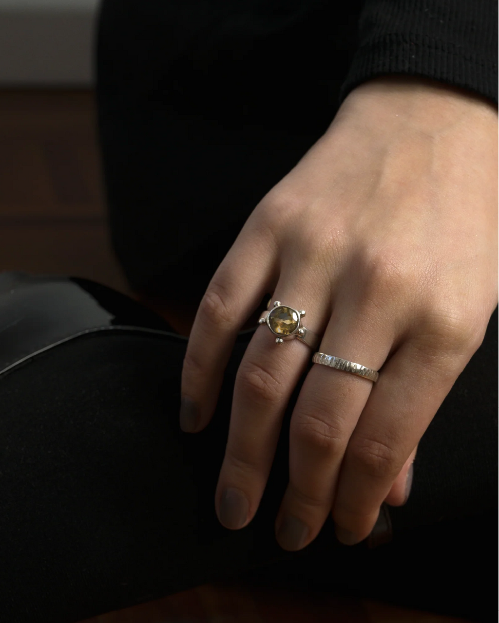 Anillo Solis - Citrino